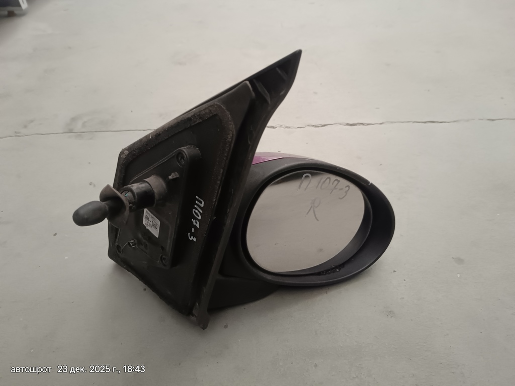 Peugeot 107 I рестайлинг (2009—2012) для Зеркало механическое правое