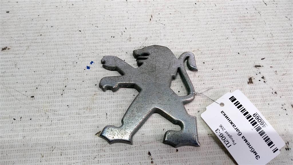 Peugeot 206 I (1998—2012) для Эмблема багажника