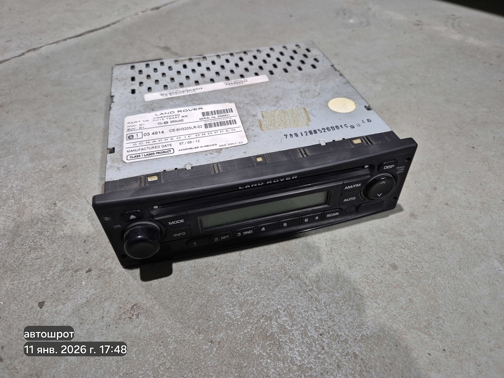 Land Rover Defender I рестайлинг (2007—2016) для Магнитола