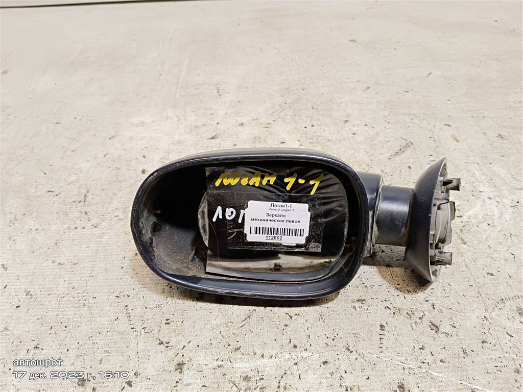 Renault Logan I (2004—2009) для Зеркало механическое левое