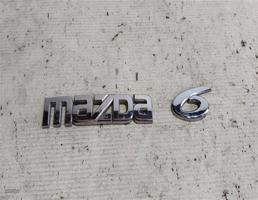 Эмблема (надпись) для Mazda 6 GG рестайлинг (2005—2008)  запчасти бу