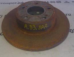 Диск тормозной задний для Nissan Maxima A33 (1999—2006)  запчасти бу