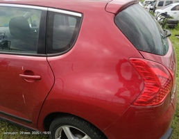 Крыло заднее левое для Peugeot 3008 I рестайлинг (2013—2016)  запчасти бу