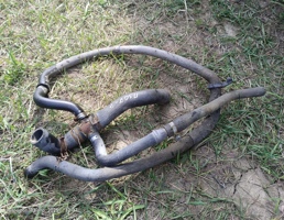 Патрубок водяной для Peugeot 307 3C (2001—2005)  запчасти бу