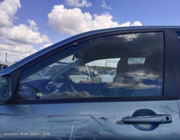 Стекло двери передней левой для Mitsubishi Lancer IX (2000—2007)  запчасти бу
