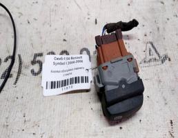 Кнопка обогрева стекла заднего для Renault Symbol I рестайлинг (2002—2006)  запчасти бу