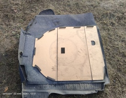 Коврик багажника для Skoda Rapid I (2012—2017)  запчасти бу