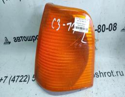 Указатель поворота левый желтый для Audi 100 C3 (1982—1988)  запчасти бу