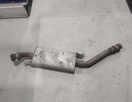 Глушитель резонатор средняя часть для Audi 100 C4 (1990—1994)  запчасти бу