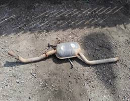 Глушитель резонатор средняя часть для Mercedes-Benz E-класс W124/S124/C124/A124 (1984—1997)  запчасти бу