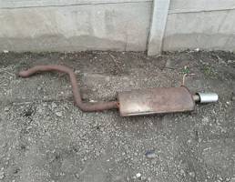 Глушитель основной задняя бочка для Audi 100 C3 (1982—1988)  запчасти бу