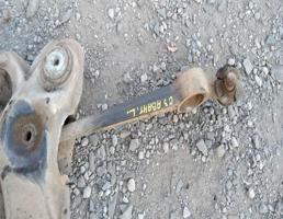 Рычаг передний левый для Audi 100 C3 (1982—1988)  запчасти бу