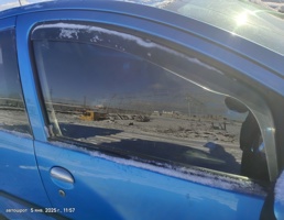 Стекло двери передней правой для Peugeot 107 I рестайлинг (2009—2012)  запчасти бу