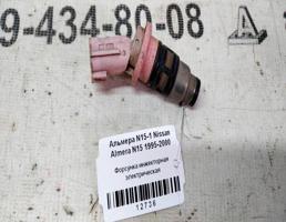 Форсунка инжекторная эл для Nissan Almera N15 (1995—2000)  запчасти бу