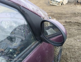 Зеркало механическое правое для Peugeot 107 I рестайлинг (2009—2012)  запчасти бу