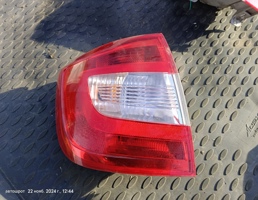 Фонарь задний левый для Skoda Rapid I (2012—2017)  запчасти бу