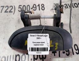 Ручка двери наружная задней левой для Renault Logan I (2004—2009)  запчасти бу
