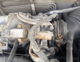 Заслонка дроссельная механическая для Mitsubishi Lancer IX (2000—2007)  запчасти бу