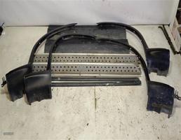 Порог силовой пара для BMW X5 E53 рестайлинг (2003—2007)  запчасти бу