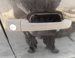 Ручка двери наружная передней правой для Volvo 850 I (1991—1997)  запчасти бу