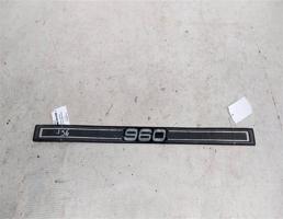 Накладка на порог наружний надпись для Volvo 960 I рестайлинг (1994—1997)  запчасти бу