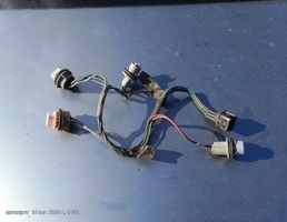 Патрон заднего фонаря для Mitsubishi Lancer IX (2000—2007)  запчасти бу