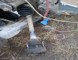 Привод в сборе левый для Skoda Rapid I (2012—2017)  запчасти бу