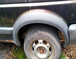 Накладка на арку крыла заднего левого для VOLKSWAGEN Golf Mk2 (1983—1992)  запчасти бу