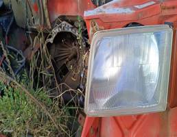 Фара левая для Ford Transit IV (1986—1994)  запчасти бу