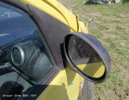 Зеркало механическое правое для Peugeot 107 I рестайлинг (2009—2012)  запчасти бу