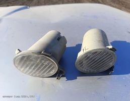 Указатель поворота белый пара для Mitsubishi Pajero Mini II (1998—2012)  запчасти бу