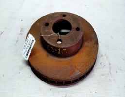 Диск тормозной вентилируемый передний для Audi 100 C3 рестайлинг (1988—1991)  запчасти бу