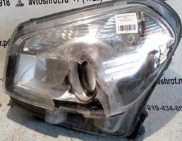 Фара левая (корпус) для Nissan Qashqai J10  запчасти бу