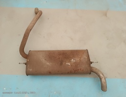 Глушитель основной задняя бочка для Ford Focus III (2011—2015)  запчасти бу