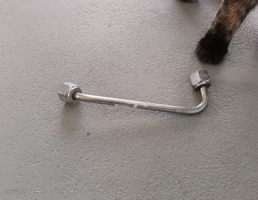 Трубка топливная дизельная для Land Rover Defender I рестайлинг (2007—2016)  запчасти бу