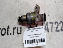 Форсунка инжекторная эл для VOLKSWAGEN Golf Mk3 (1991—2000)  запчасти бу