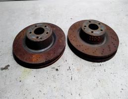 Диск тормозной вентилируемый передний для Mercedes-Benz S-класс W220 (1998—2005)  запчасти бу