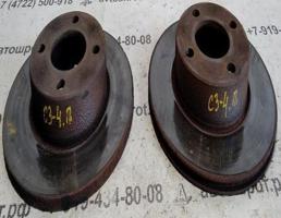 Диск тормозной не вентилируемый передний для Audi 100 C3 (1982—1988)  запчасти бу