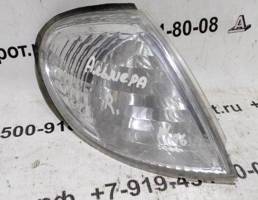 Указатель поворота правый белый для Nissan Almera N16 (2000—2003)  запчасти бу