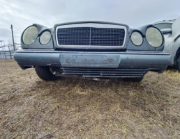 Накладка бампера переднего для Mercedes-Benz E-класс W210/S210 (1995—1999)  запчасти бу