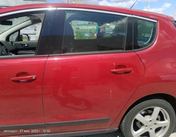 Дверь задняя левая для Peugeot 3008 I рестайлинг (2013—2016)  запчасти бу