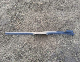 Накладка на порог внутренний левый для Skoda Rapid I (2012—2017)  запчасти бу