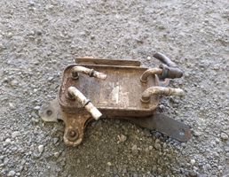 Радиатор масляный для Land Rover Defender I рестайлинг (2007—2016)  запчасти бу