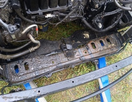 Кронштейн радиатора для KIA Ceed JD (2012—2015)  запчасти бу