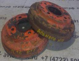Барабан тормозной для Nissan Almera N16 (2000—2003)  запчасти бу