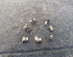 Пружинка суппорта переднего для Toyota Lite Ace Noah I рестайлинг (1998—2001)  запчасти бу