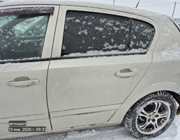 Дверь задняя левая для Opel Astra H (2004—2007)  запчасти бу