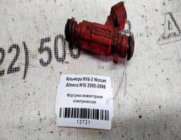 Форсунка инжекторная эл для Nissan Almera N16 (2000—2003)  запчасти бу