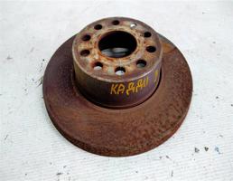 Диск тормозной задний для VOLKSWAGEN Caddy III (2004—2010)  запчасти бу