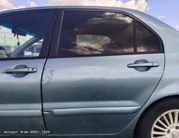 Дверь задняя левая для Mitsubishi Lancer IX (2000—2007)  запчасти бу